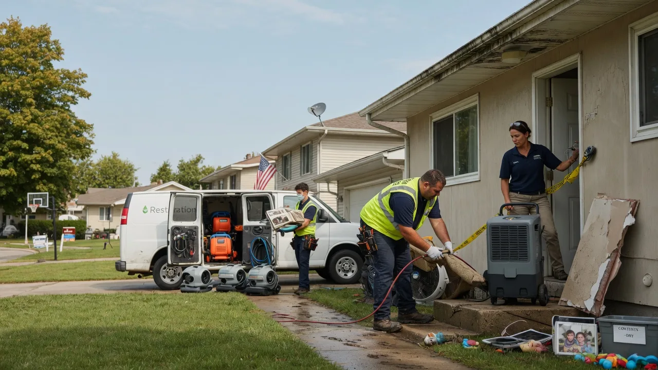Water Damage Restoration in Thayer, IA near me